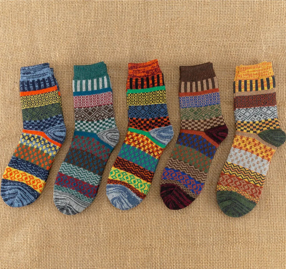 Lot de 5 chaussettes nordiques Avalanche taille unique 36-41